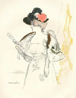 Raffaelli Prints: From a Sketch in Lead Pencil and Water-Colour, 1901. Artist: Jean Francois Raffaelli