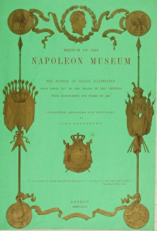 Bonaparte Napoleon Prints: Sketch of the Napoleon Museum, 1844. Creator: Unknown