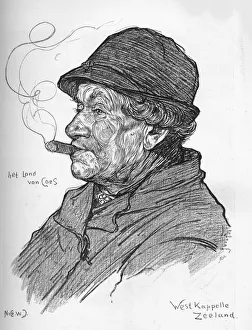Sketch by Nico Jungmann, c1900. Artist: Nicols Wilhelm Jungmann