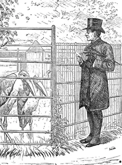 Stork Prints: Sketch of a picture in the Royal Academy Exhibition: An Episcopal Visitation