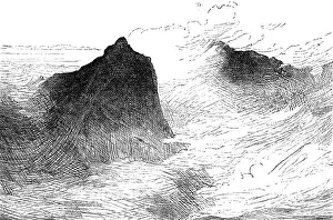 John Macwhirter Prints: Sketch of a picture in the Royal Academy Exhibition: Mountain Tops