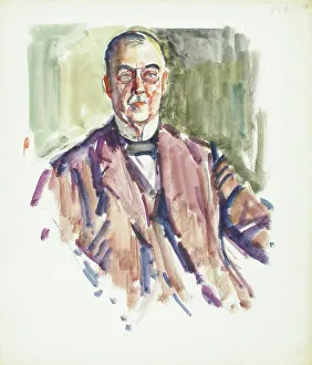 Sketch for a Portrait, c1910s. Creator: Verner Thome