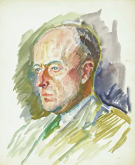 Sketch for a Portrait, c1910s. Creator: Verner Thome