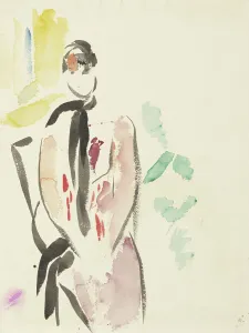 Hendrick Wouters Prints: Sketch for a portrait of Mrs. De Carnière-Wouters
