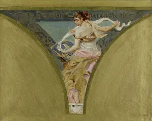Lacemaker Prints: Sketch for the salle des fêtes in the Hôtel de Ville