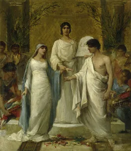 Registry Office Prints: Sketch for the salle des mariages