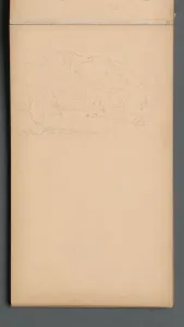 Sketchbook, page 08: Carter Mountian (?), 1859. Creator: Sanford Robinson Gifford (American