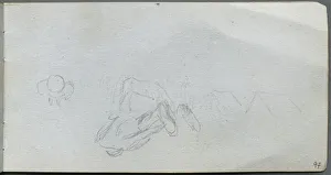 1815 1891 Prints: Sketchbook, page 97: Study of Figures