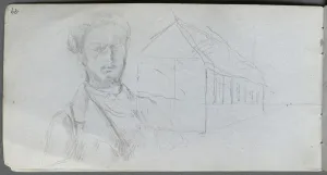 1815 1891 Prints: Sketchbook, page 99: Study of Figure