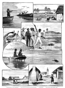 Training College Prints: Sketches at an Australian Mission Station - by Mr. A. J. Vogan, 1890. Creator: R. Taylor