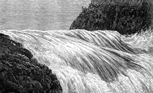 W J Palmer Prints: Sketches on the Canadian Pacific railway line, 1883. Creator: William James Palmer