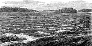 Sketches on the Canadian Pacific railway line, 1883. Creator: William James Palmer