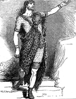 Alfred Lord Prints: Sketches at the Lyceum: 'The Cup' - Mr