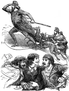 Alfred Lord Prints: Sketches at the Lyceum: 'The Cup':'The Corsican Brothers'