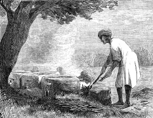 Madagascar Africa Prints: Sketches in Madagascar: native distilling spirit from sugar-cane, 1881. Creator: Unknown