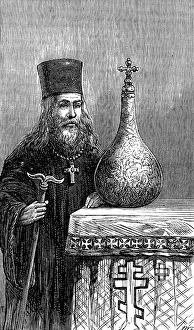 Sketches in Moscow, by our special artist: ancient vase in the Kremlin, 1874. Creator: Unknown