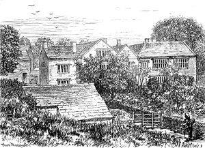 Macquoid Prints: Sketches in Nidderdale, Yorkshire: Gowthwaite Hall