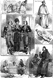 Water Supply Prints: Sketches in Russia: popular life and manners, 1880. Creator: Unknown