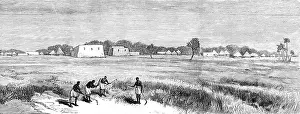Hoeing Prints: Sketches in the Soudan: Abu Haras, in Kordofan, near El Obeid, 1883. Creator: Unknown