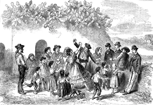 Granada Prints: Sketches in Spain: the Gipsies Quarter