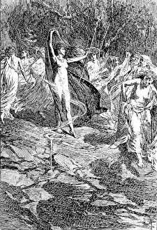 Criticism Prints: Sketches from the...Exhibitions: 'The Witches Dance'