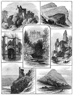 Greenaway John Prints: Sketches in the vicinity of Edinburgh, 1881. Creator: John Greenaway