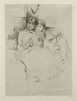 Berthe Morisot Gallery: Sketching. Creator: Berthe Morisot (French, 1841-1895)