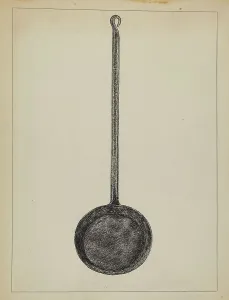 Skillet, c. 1935. Creator: Rollington Campbell