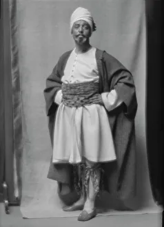Skinner, Otis, in Kismet, 1912 Apr. 5. Creator: Arnold Genthe. Skinner, Otis, in Kismet, 1912 Apr. 5. Creator: Arnold Genthe