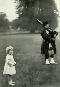 Morrah Dermot Michael Macgregor Prints: Skirl O The Pipes - Glamis, 1929, 1947. Creator: Unknown