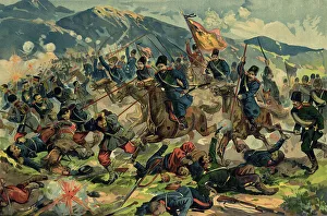 Cossack Prints: Skirmish of the Cossack Light Mounted Patrol with the Japanese in Korea
