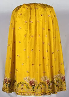 Skirt, France, c. 1785. Creator: Unknown
