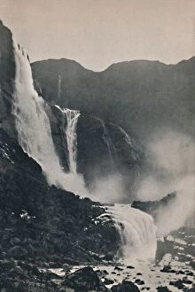 Force Of Nature Collection: The Skjeggedal Falls, 1914. Creator: Unknown