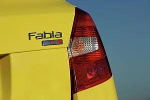 SKODA Fabia 2007. Artist: Simon Clay