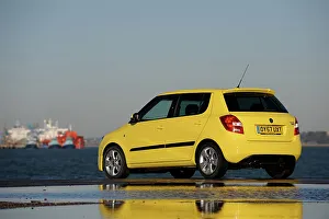 SKODA Fabia 2007. Artist: Simon Clay