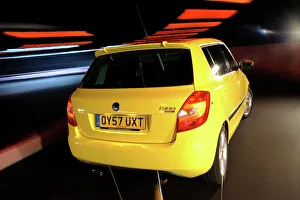 SKODA Fabia 2007. Artist: Simon Clay