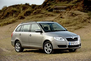 Skoda Fabia Estate 2007. Artist: Simon Clay