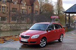 Skoda Fbia Estate Htp 1 2 2007 Prints: Skoda Fbia Estate HTP 1-2 2007. Artist: Simon Clay