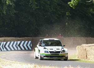 Skoda Prints: Skoda Rally car 2013 Goodwood Festival of speed