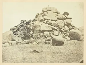Andrew Joseph Russell Gallery: Skull Rock, (Granite) Sherman Station, Laramie Mountains, 1868 / 69