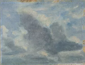 Cloudscape Gallery: Sky Study, ca. 1850. Creator: Lionel Constable