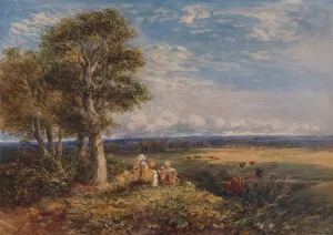 David The Elder Prints: The Skylark, 1848. Artist: David Cox the elder