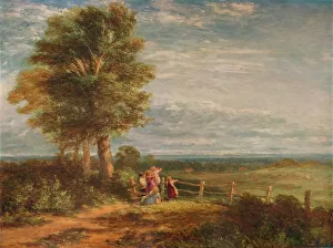 David The Elder Prints: The Skylark, 1849. Artist: David Cox the elder