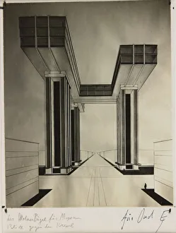 Skyscraper (Cloud Iron) on Strastnoy Boulevard in Moscow, 1925