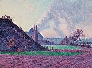 A Slag Heap Near Marchiennes, 1898. Creator: Maximilien Luce