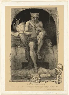 Rambert Charles Gallery: The Slanderer, 1851. Creator: Charles Rambert