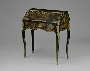 Slant-Front Desk, France, 1745/49. Creator: Jacques Dubois