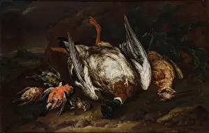 Wading Bird Prints: Slaughtered Birds, between 1663-1722. Creator: Bernaert de Bridt