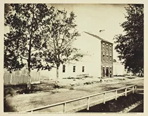 Shop Gallery: Slave Pen, Alexandria, Virginia, August 1862. Creator: William R. Pywell