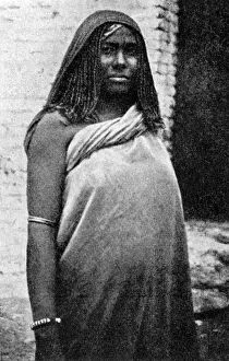 Abyssinian Gallery: A slave woman from Abyssinia (Ethiopia), 1922